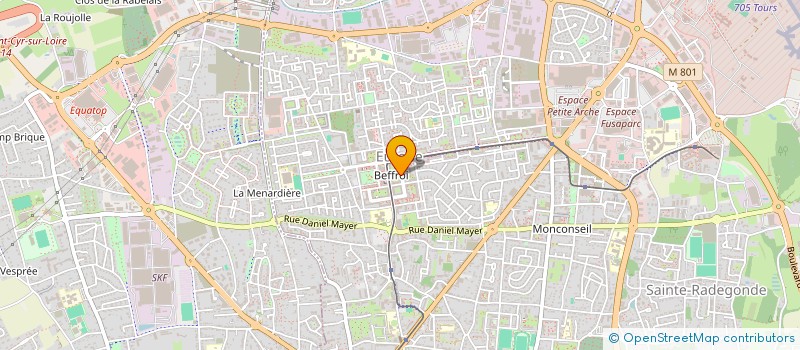 localisation de l'entreprise MADAME MARIE FLORENCE NDZIE  TOURS