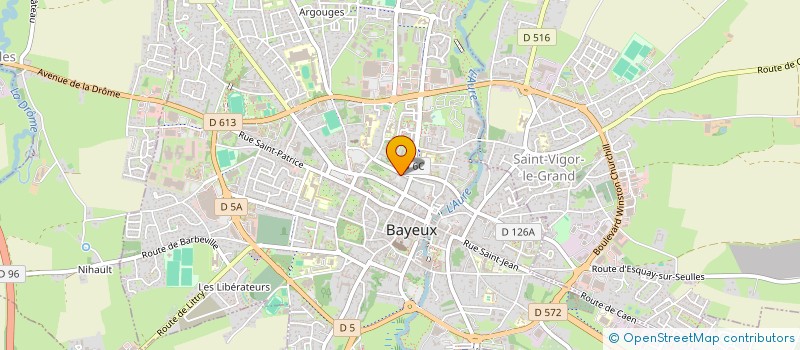 localisation de l'entreprise MADAME MARIE-FLOSCELLE LE CACHEUX à BAYEUX