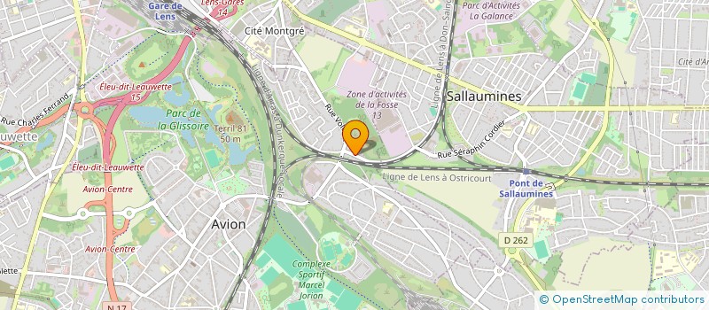 localisation de l'entreprise MADAME MARIE FOLLET HOLQUIN  AVION