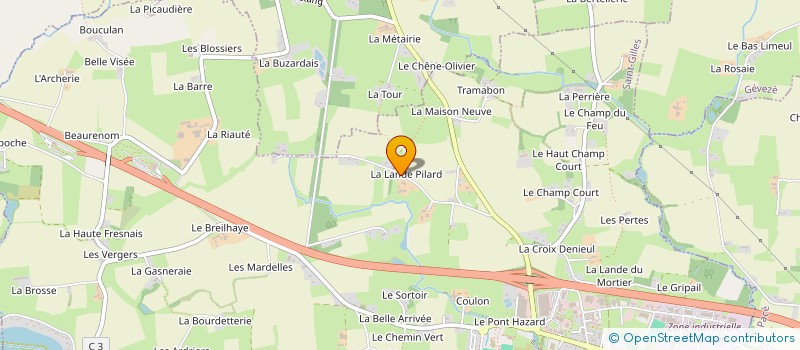 localisation de l'entreprise MADAME MARIE FONTAINE à SAINT-GILLES