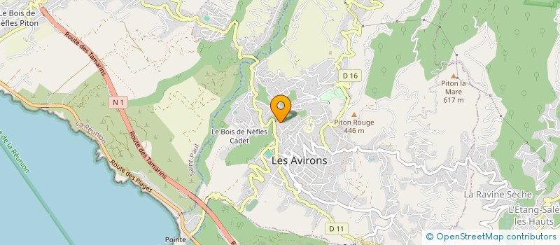 localisation de l'entreprise MADAME MARIE FONTAINE à LES AVIRONS