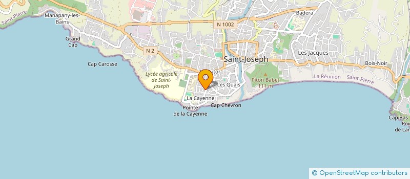 localisation de l'entreprise MADAME MARIE FONTAINE à SAINT-JOSEPH