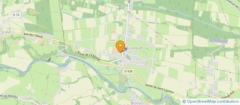 localisation de l'entreprise MADAME MARIE FONTAN  TUZAGUET