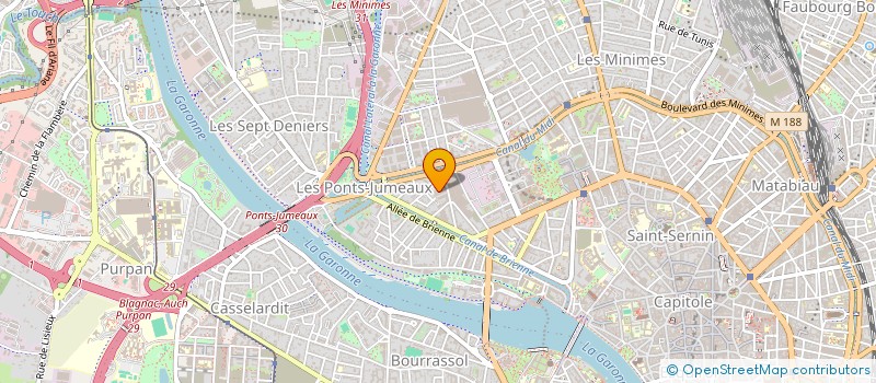 localisation de l'entreprise MADAME MARIE FOOLCHAND à TOULOUSE