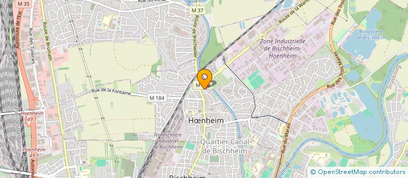 localisation de l'entreprise MADAME MARIE FORBOUSON  HNHEIM