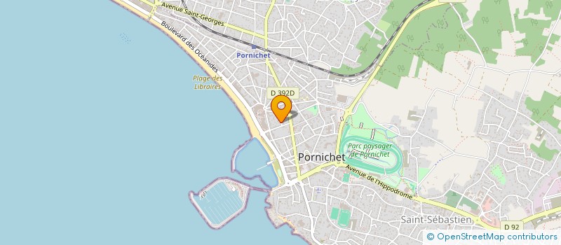 localisation de l'entreprise MADAME MARIE FORGEARD  PORNICHET