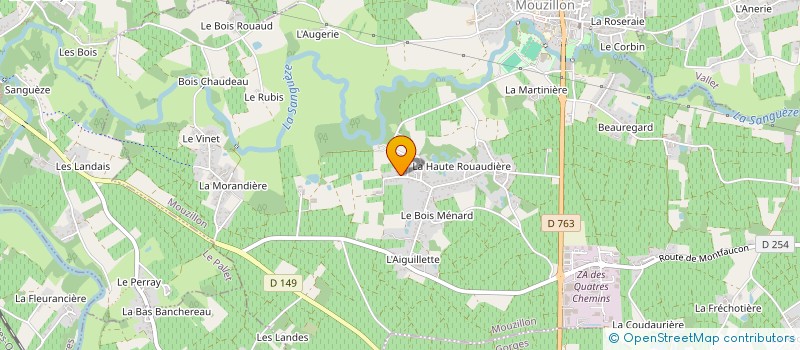 localisation de l'entreprise MADAME MARIE FORGEAU  MOUZILLON