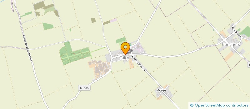 localisation de l'entreprise MADAME MARIE FORT  TALCY