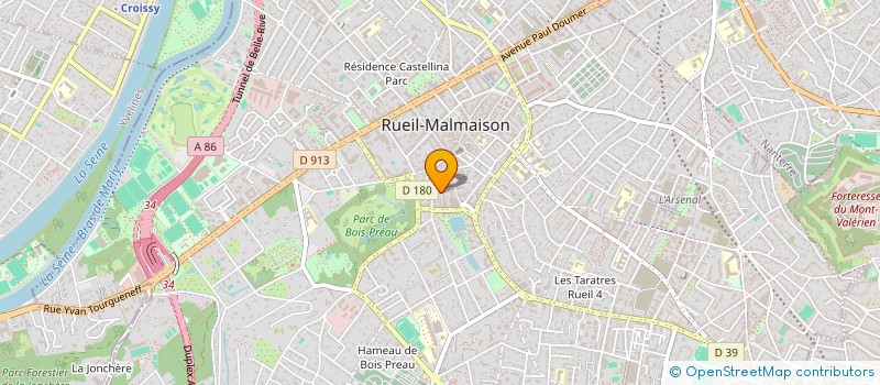 localisation de l'entreprise MADAME MARIE FORTRIE à RUEIL-MALMAISON