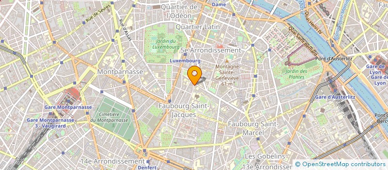 localisation de l'entreprise MADAME MARIE FORTUNE à PARIS