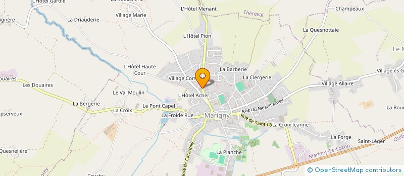 localisation de l'entreprise MADAME MARIE FOSSE à MARIGNY-LE-LOZON