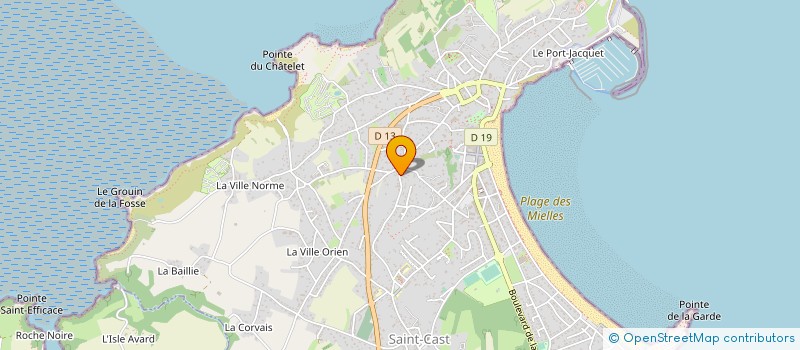 localisation de l'entreprise MADAME MARIE FOUCAULT à SAINT-CAST-LE-GUILDO