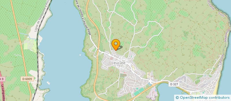 localisation de l'entreprise MADAME MARIE FOUILHE  LEUCATE