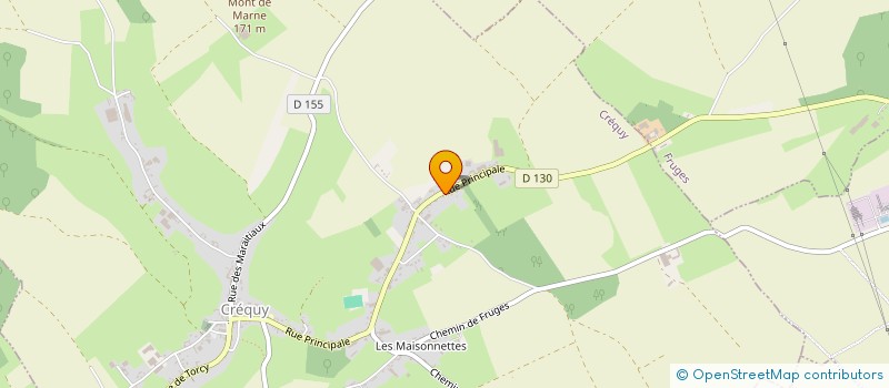 localisation de l'entreprise MADAME MARIE FOULON  CREQUY