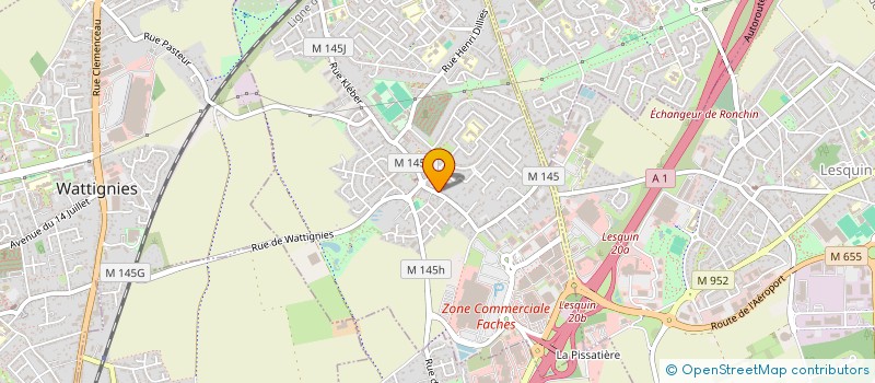 localisation de l'entreprise MADAME MARIE FOUQUET  HARDINGHEN