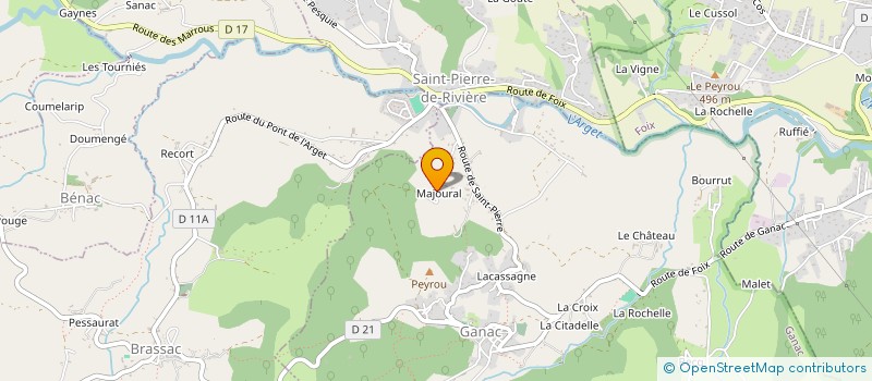 localisation de l'entreprise MADAME MARIE FOURNIER à FOIX