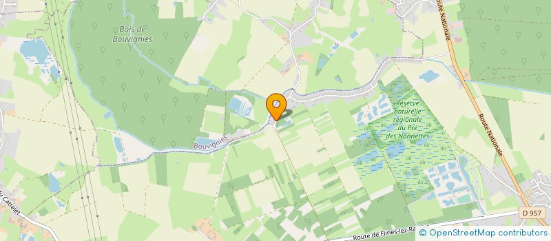 localisation de l'entreprise MADAME MARIE FOURNIER  MARCHIENNES