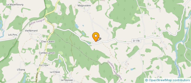 localisation de l'entreprise MADAME MARIE FOURQUET  CHAMBERET