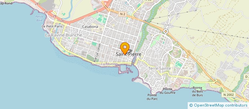 localisation de l'entreprise MADAME MARIE-FRANCE ACHIO à SAINT-PIERRE
