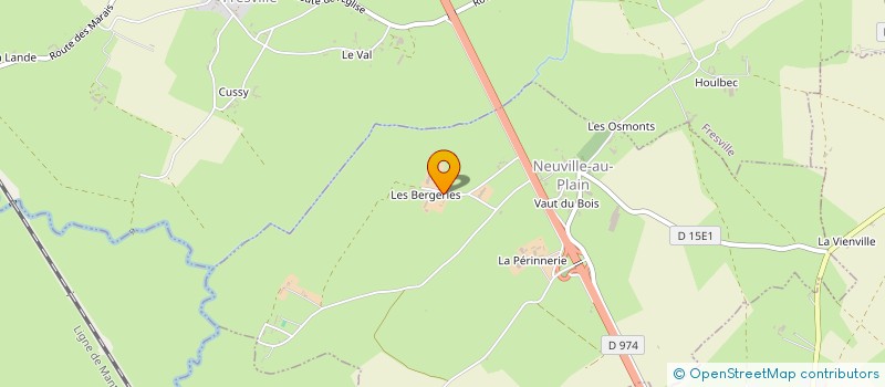 localisation de l'entreprise MADAME MARIE-FRANCE BARBEY  TURQUEVILLE