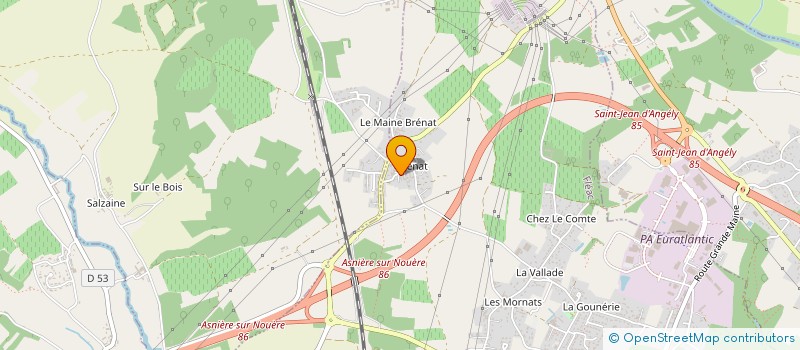 localisation de l'entreprise MADAME MARIE-FRANCE BEAUMONT à FLEAC