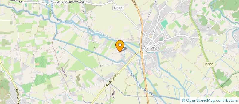 localisation de l'entreprise MADAME MARIE-FRANCE BLANC  VELLERON