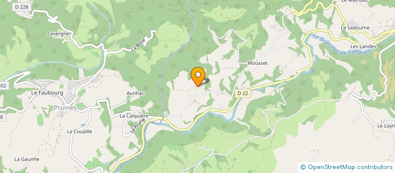 localisation de l'entreprise MADAME MARIE-FRANCE BOULDOIRES  MOURET