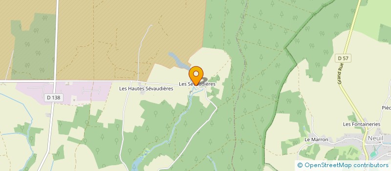 localisation de l'entreprise MADAME MARIE-FRANCE BOULLIER  AVON-LES-ROCHES