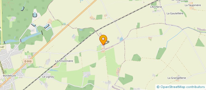 localisation de l'entreprise MADAME MARIE-FRANCE BOURREAU  MONNAIE