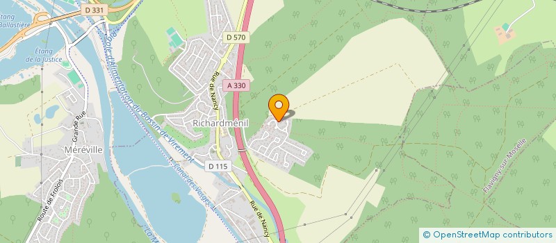 localisation de l'entreprise MADAME MARIE FRANCE BRAHY  KAYSERSBERG VIGNOBLE