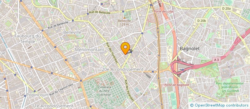 localisation de l'entreprise MADAME MARIE-FRANCE BROUCHIER  PARIS