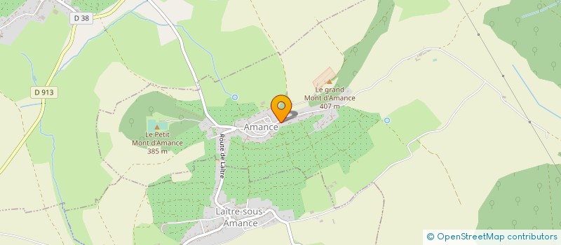 localisation de l'entreprise MADAME MARIE-FRANCE BROUTIN  AMANCE