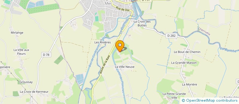 localisation de l'entreprise MADAME MARIE-FRANCE BRUNE à MONT-DOL