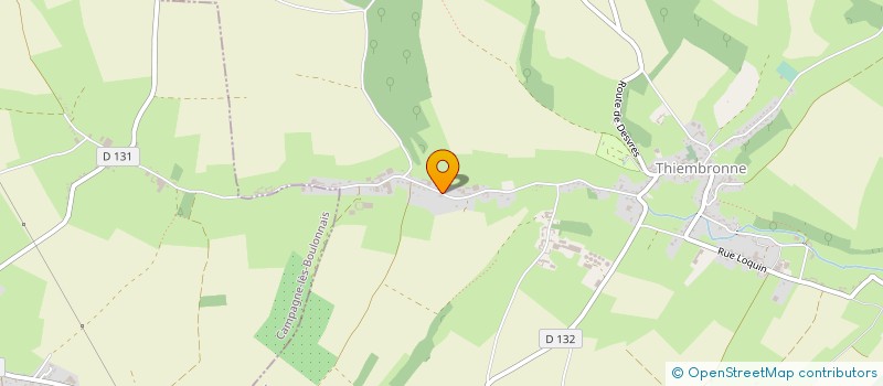 localisation de l'entreprise MADAME MARIE-FRANCE CADET  THIEMBRONNE