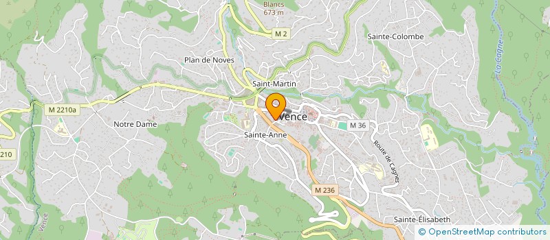 localisation de l'entreprise MADAME MARIE-FRANCE CAMBUZAT à VENCE