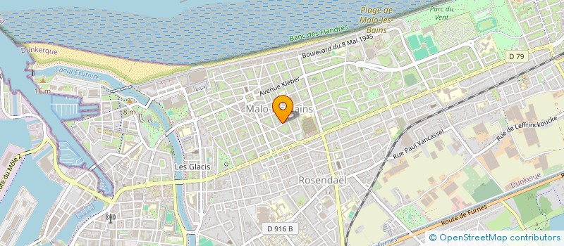 localisation de l'entreprise MADAME MARIE-FRANCE CARTON à DUNKERQUE