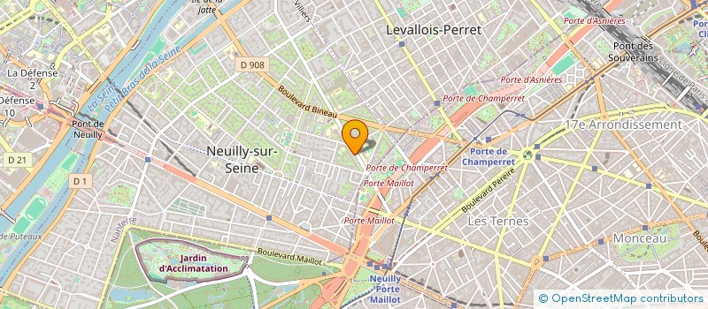 localisation de l'entreprise MADAME MARIE-FRANCE CASANOVA à NEUILLY-SUR-SEINE