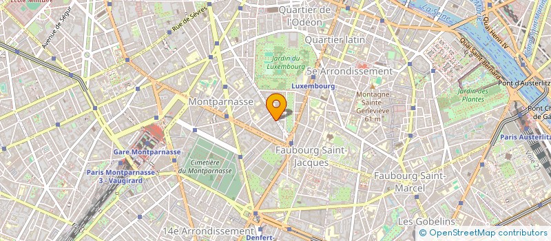 localisation de l'entreprise MADAME MARIE-FRANCE CHATIN  PARIS