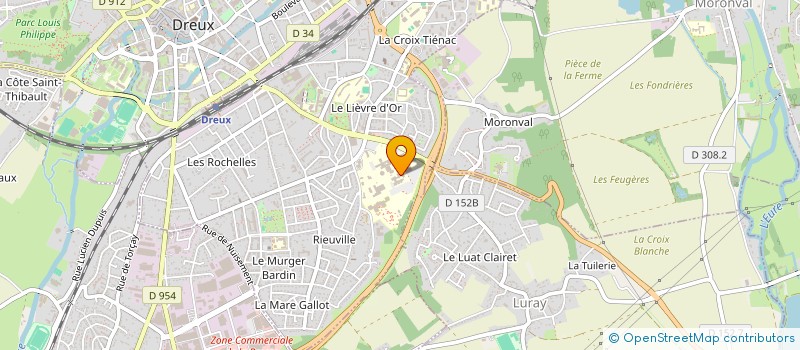 localisation de l'entreprise MADAME MARIE-FRANCE COIGNET à DREUX