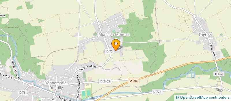 localisation de l'entreprise MADAME MARIE-FRANCE COPPEAUX  MONS-EN-MONTOIS