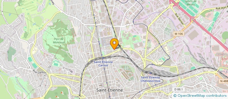 localisation de l'entreprise MADAME MARIE-FRANCE CORDEMY  SAINT-ETIENNE