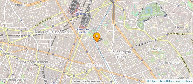 localisation de l'entreprise MADAME MARIE - FRANCE COSSENET  PARIS