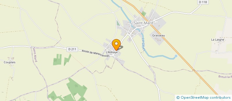 localisation de l'entreprise MADAME MARIE-FRANCE DAYLIES  MARSAIS