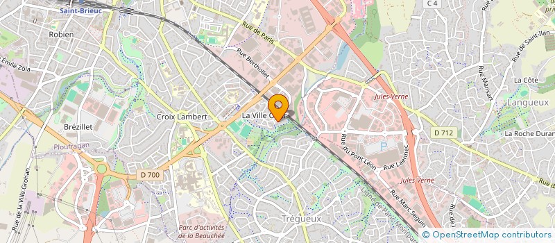 localisation de l'entreprise MADAME MARIE-FRANCE DELAHAYE à SAINT-BRIEUC