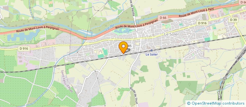 localisation de l'entreprise MADAME MARIE-FRANCE DEROCHE  LE SOLER