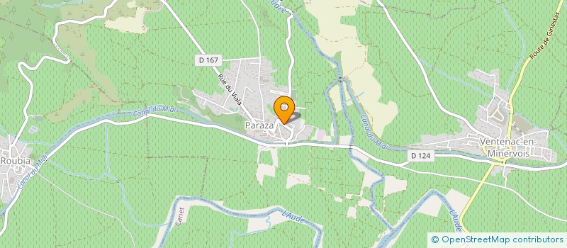 localisation de l'entreprise MADAME MARIE FRANCE DISDIER  PARAZA