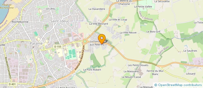 localisation de l'entreprise MADAME MARIE-FRANCE EVENO  SAINT-MALO