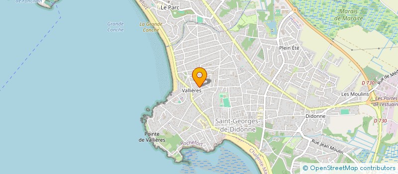 localisation de l'entreprise MADAME MARIE-FRANCE EVIN  SAINT-GEORGES-DE-DIDONNE