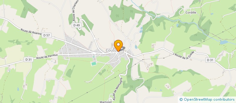 localisation de l'entreprise MADAME MARIE-FRANCE FOGLIETTA  COUTOUVRE