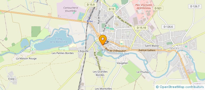 localisation de l'entreprise MADAME MARIE-FRANCE FORGE à BROU